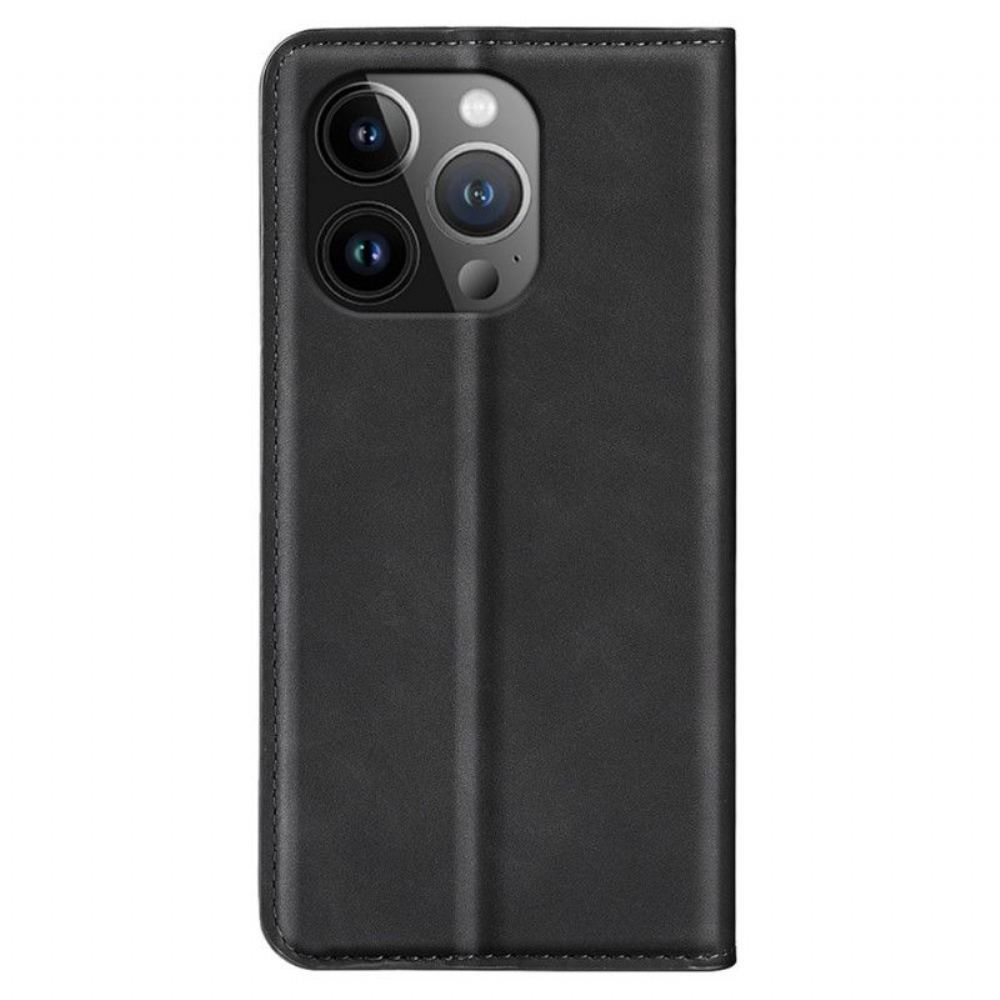 Kryty Na Mobil Na iPhone 15 Pro Flipové Pouzdro Klasika