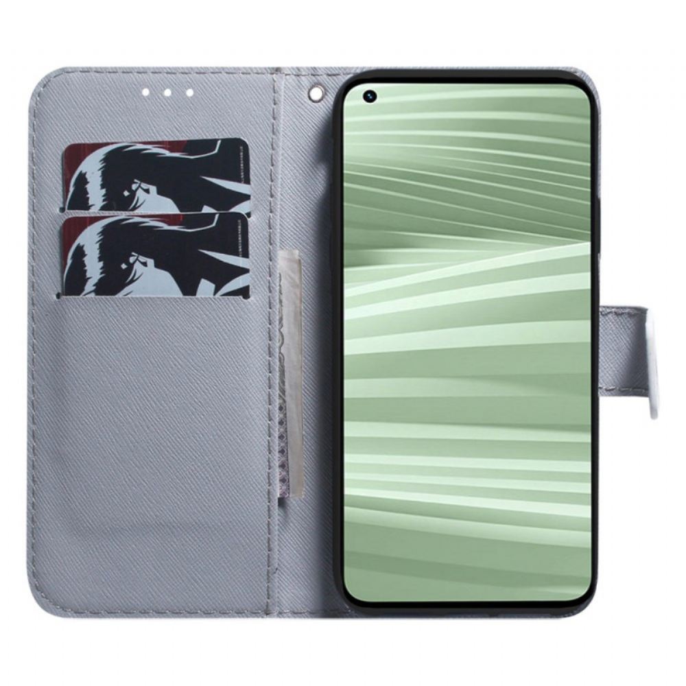 Kožený Kryt Na Realme C55 Mopsík