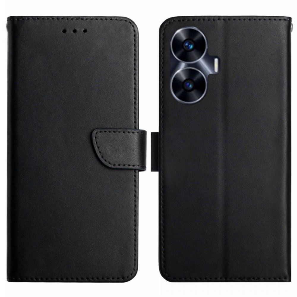 Kožený Kryt Na Realme C55 Nappa Textura