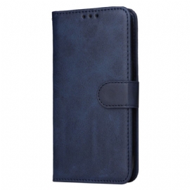 Kožený Kryt Na Realme C55 Řemínek S Koženou Texturou