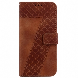 Kožený Kryt Realme C55 Design 7 S Ramínkem