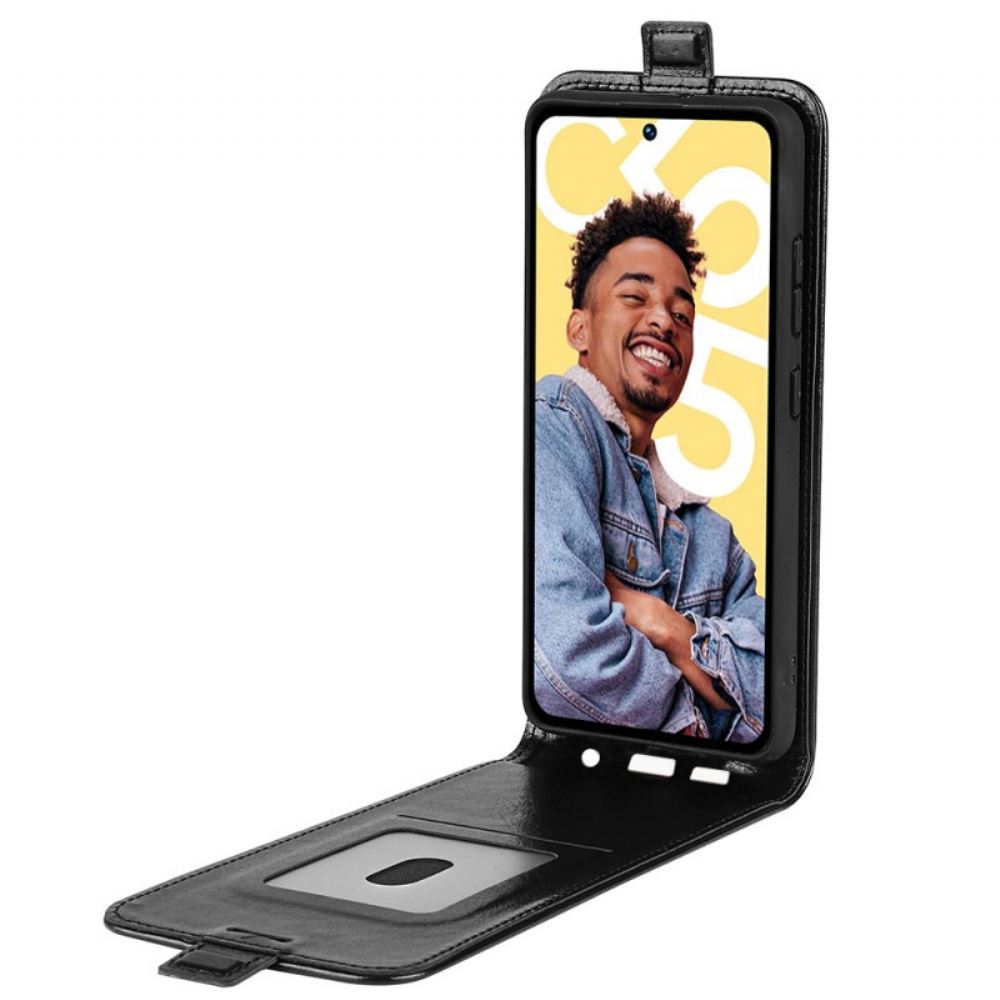 Kožený Kryt Realme C55 Svislá Klopa