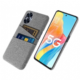 Kryt Na Realme C55 Pouzdro Na Karty S Dvojitou Tkaninou