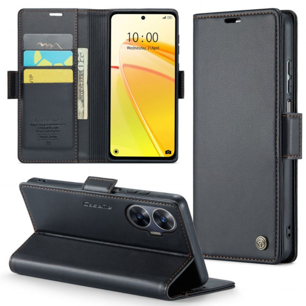 Peněženková Pouzdra Realme C55 Kryty Na Mobil Caseme Rfid Blokování