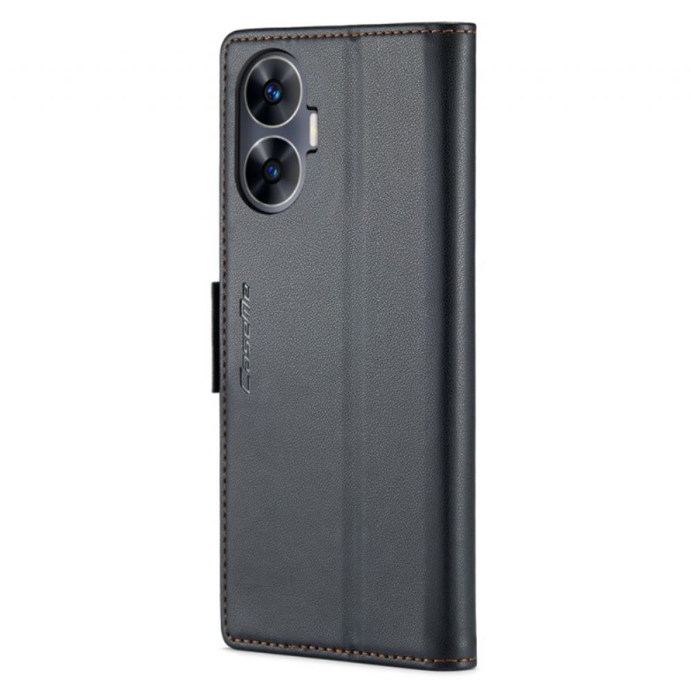 Peněženková Pouzdra Realme C55 Kryty Na Mobil Caseme Rfid Blokování