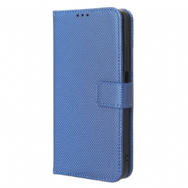 Peněženková Pouzdra Realme C55 Kryty Na Mobil Peněženka S Páskem A Texturovaným Designem