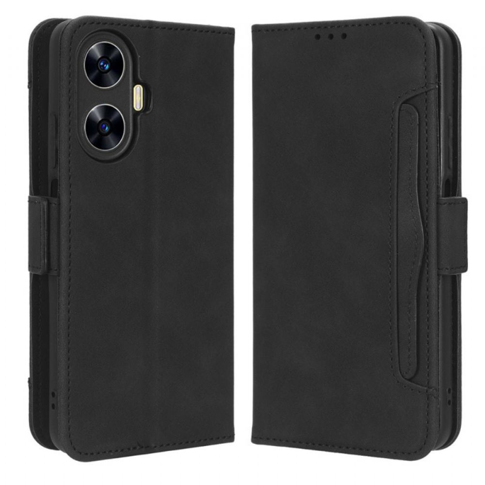 Peněženková Pouzdra Realme C55 Kryty Na Mobil Vícenásobné Pouzdro Na Karty