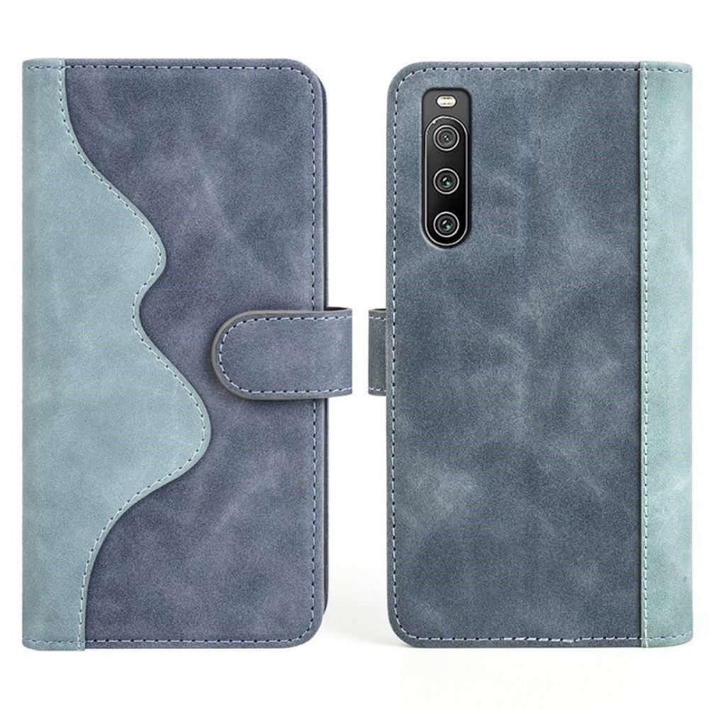 Flipové Pouzdro Na Sony Xperia 10 IV Grafický Vzor