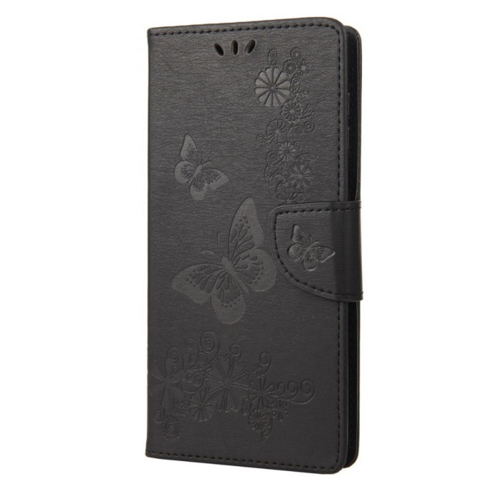 Flipové Pouzdro Na Sony Xperia 10 IV Motýli V Letu