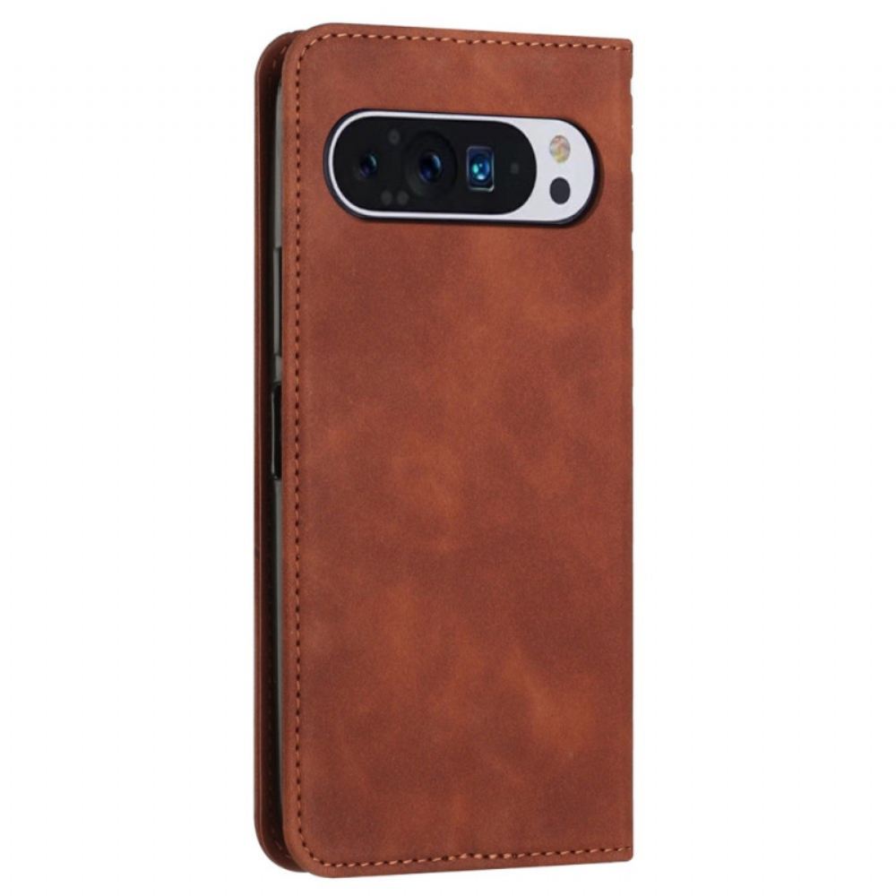 Kožené Pouzdro Folio Google Pixel 9 Pro Kostky