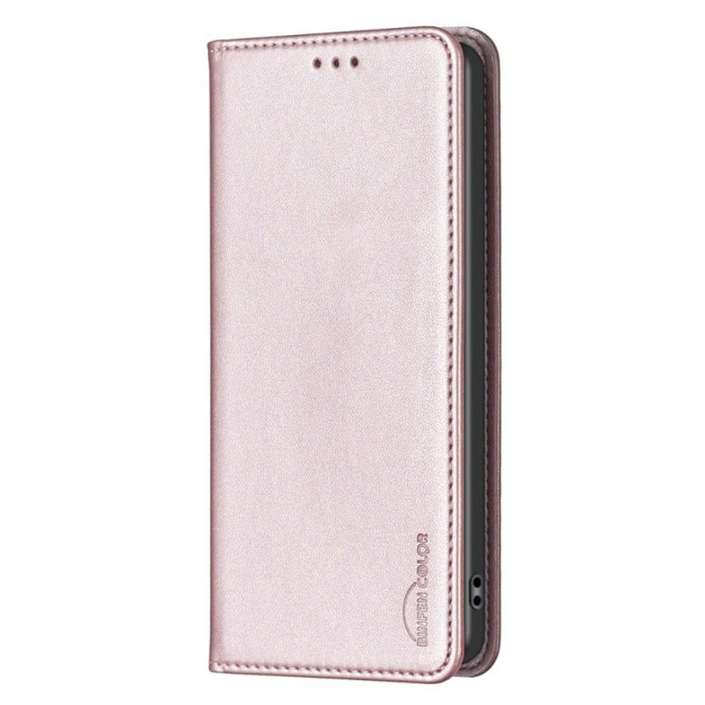 Kožené Pouzdro Folio Na Google Pixel 9 Pro Klasická Barva Binfen