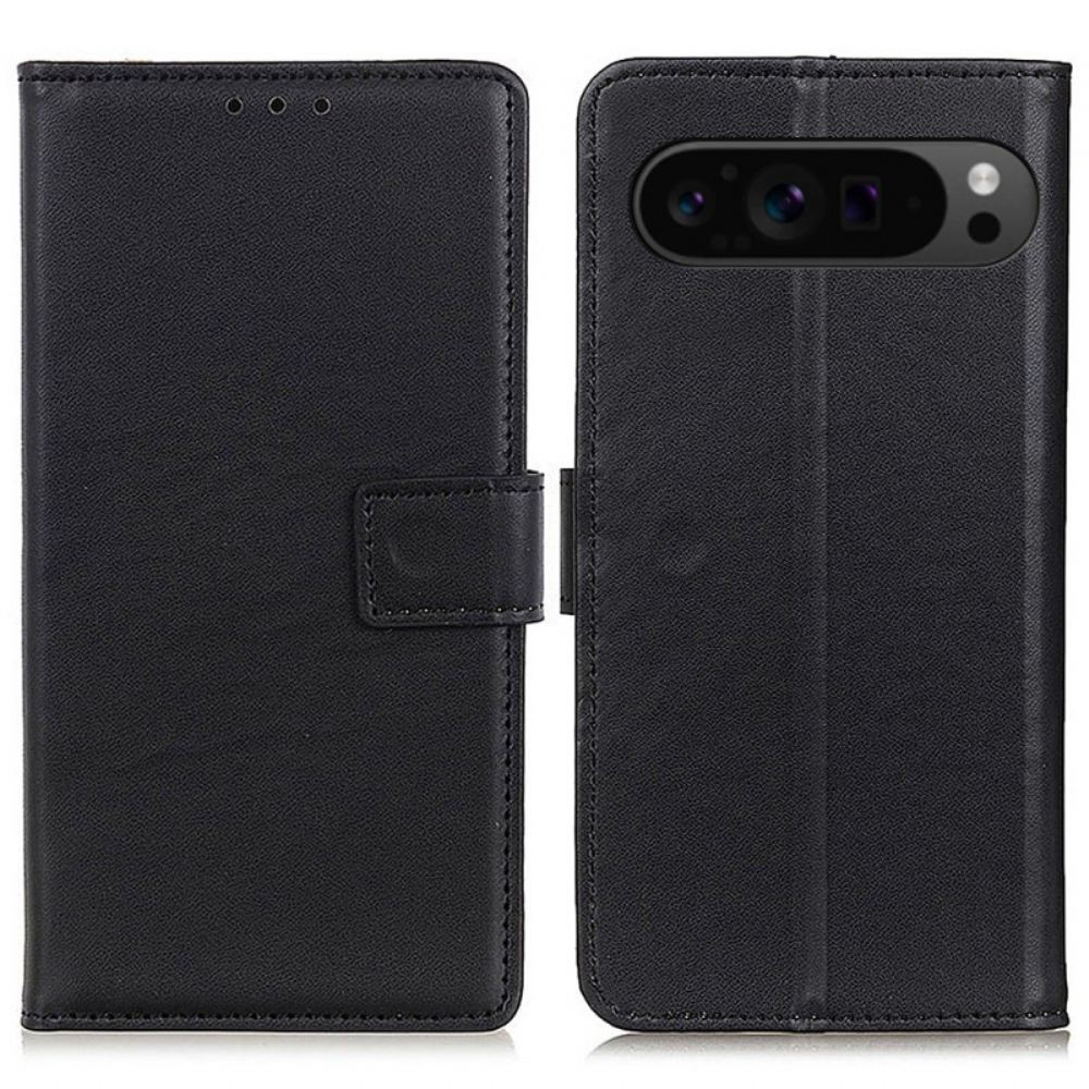 Kožený Kryt Google Pixel 9 Pro Imitace Kůže