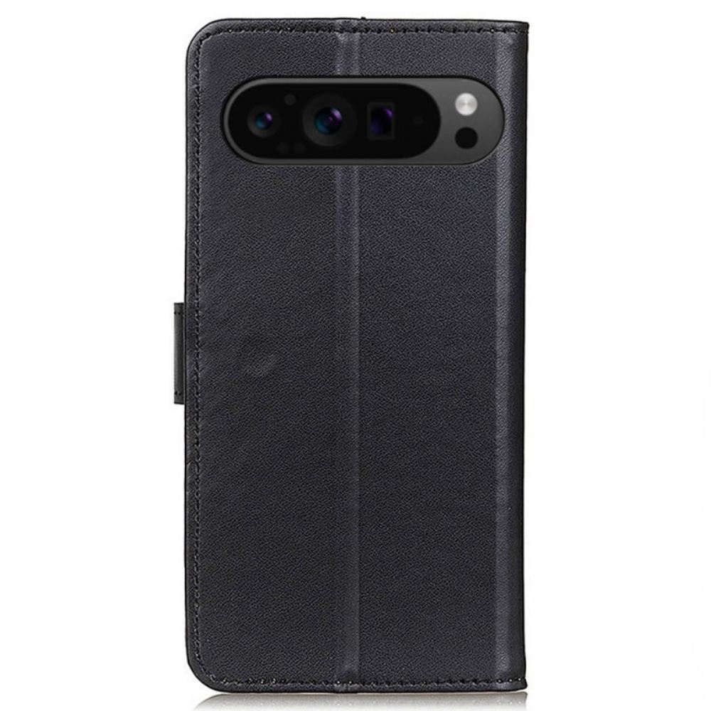 Kožený Kryt Google Pixel 9 Pro Imitace Kůže