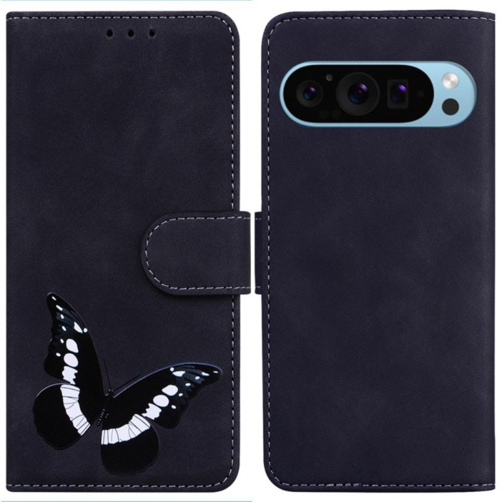 Kožený Kryt Google Pixel 9 Pro Motýl