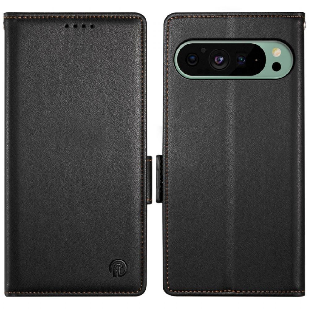 Kožený Kryt Google Pixel 9 Pro Nýt