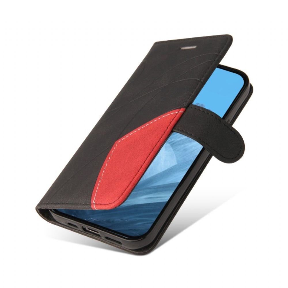Kožený Kryt Google Pixel 9 Pro Vlnité Řemínky
