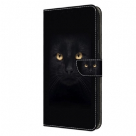 Kožený Kryt Google Pixel 9 Pro Černá Kočka