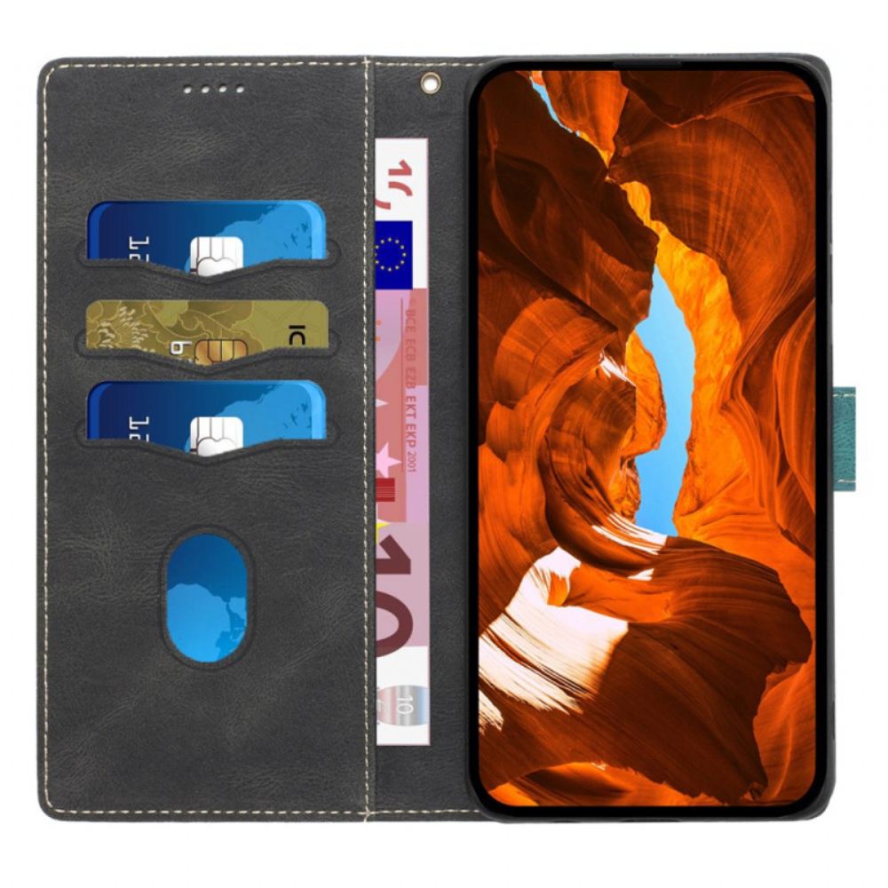 Kožený Kryt Na Google Pixel 9 Pro Řemínek Vlys