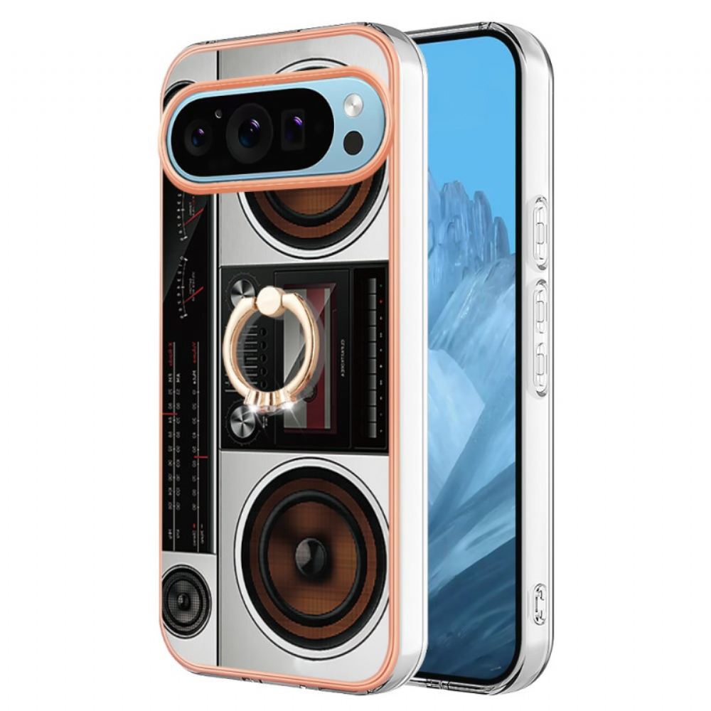 Kryt Google Pixel 9 Pro Kryty Na Mobil Rádiový Podpůrný Kroužek
