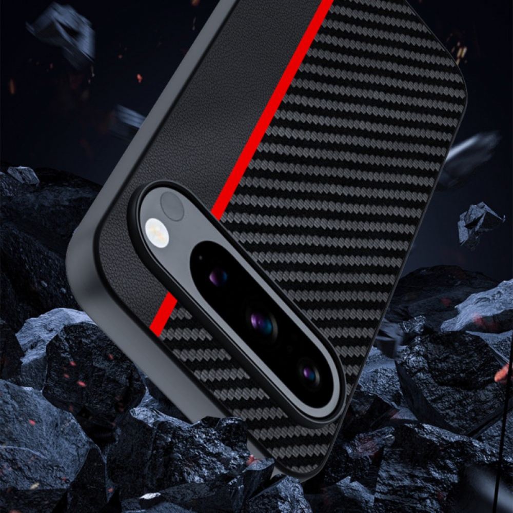 Kryt Google Pixel 9 Pro Textura Uhlíkových Vláken