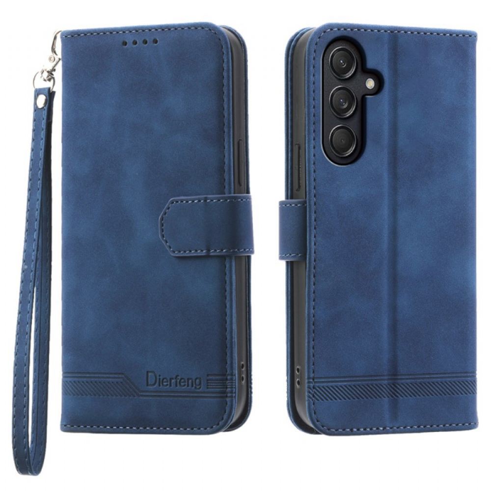 Kožený Kryt Samsung Galaxy M55 5g Dierfeng