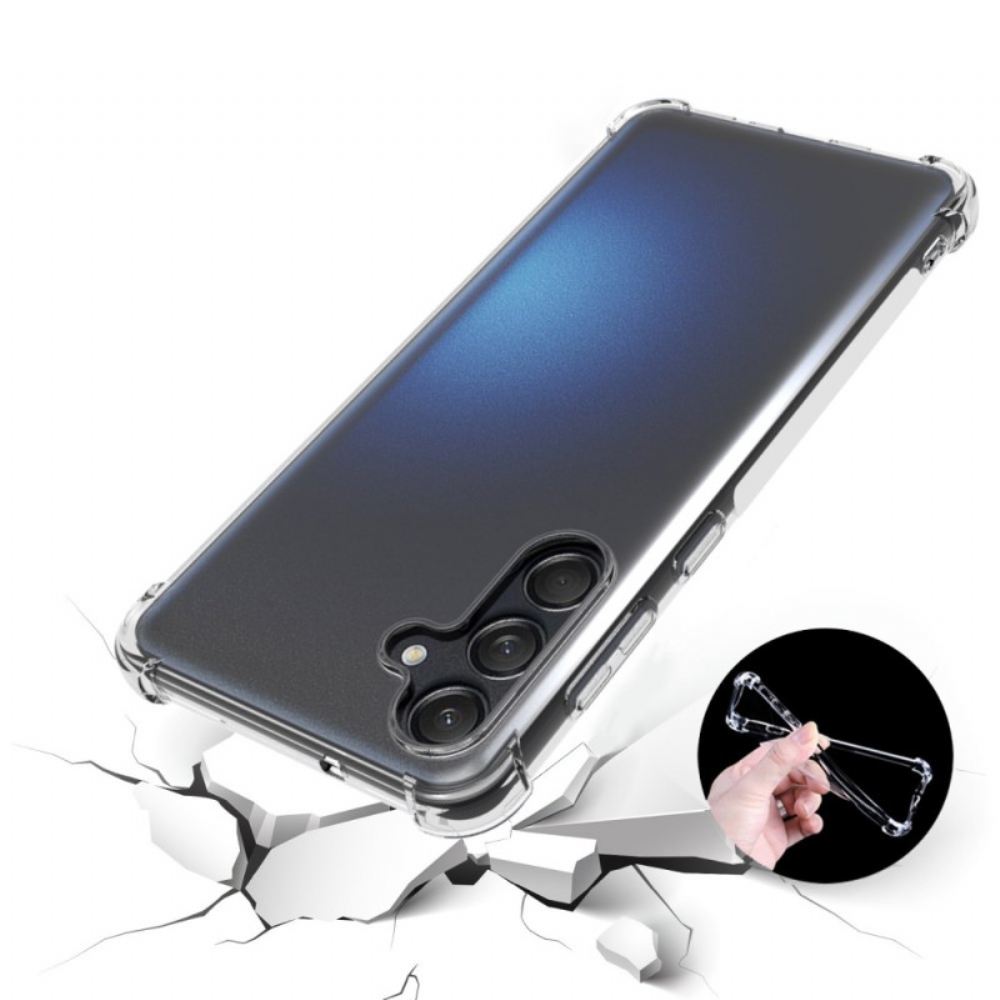 Kryt Samsung Galaxy M55 5g Transparentní S Airbagy