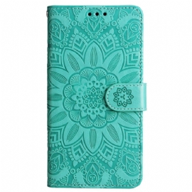 Peněženková Pouzdra Samsung Galaxy M55 5g Kryty Na Mobil Mandala Se Šňůrkou