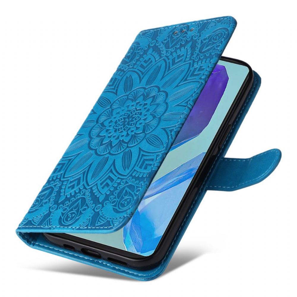 Peněženková Pouzdra Samsung Galaxy M55 5g Kryty Na Mobil Mandala Se Šňůrkou