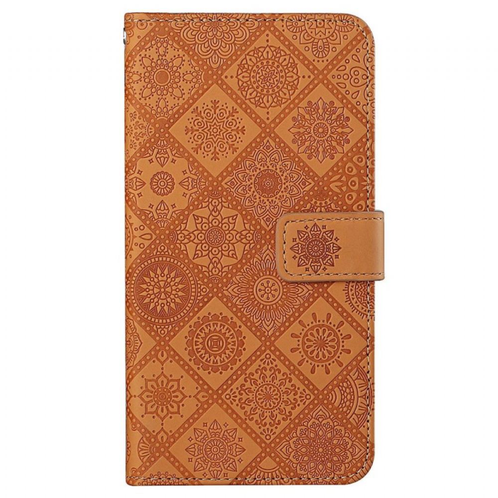 Flipové Pouzdro Na Xiaomi Redmi 10C Gobelínový Vzor