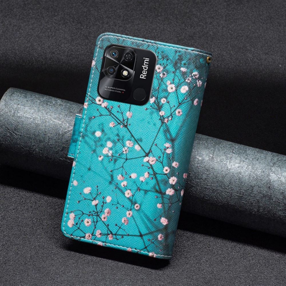 Flipové Pouzdro Na Xiaomi Redmi 10C Kapsa Na Stromeček Na Zip