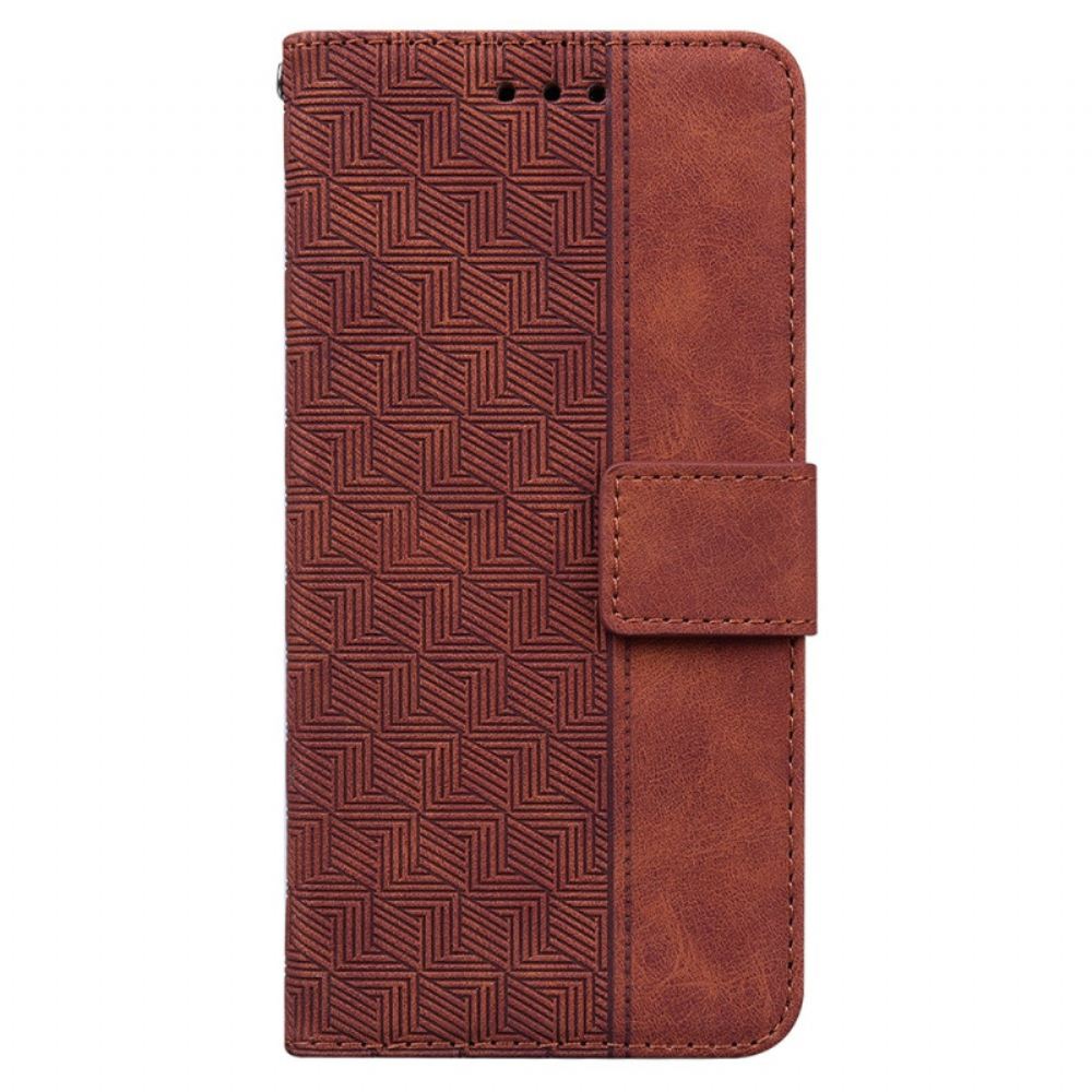 Flipové Pouzdro Na Xiaomi Redmi 10C Na Lana Design Popruhu