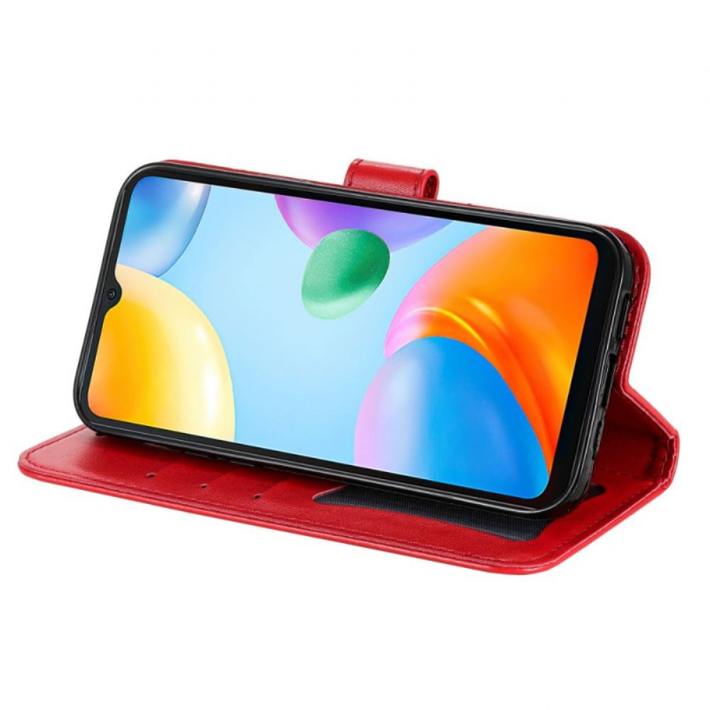 Flipové Pouzdro Na Xiaomi Redmi 10C Na Lana Strappy Mandala