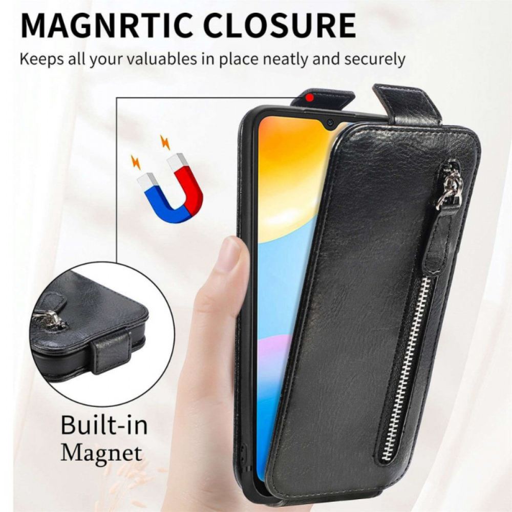 Flipové Pouzdro Na Xiaomi Redmi 10C Peněženkové Pouzdro Kožené Pouzdro Vertikální S Peněženkou