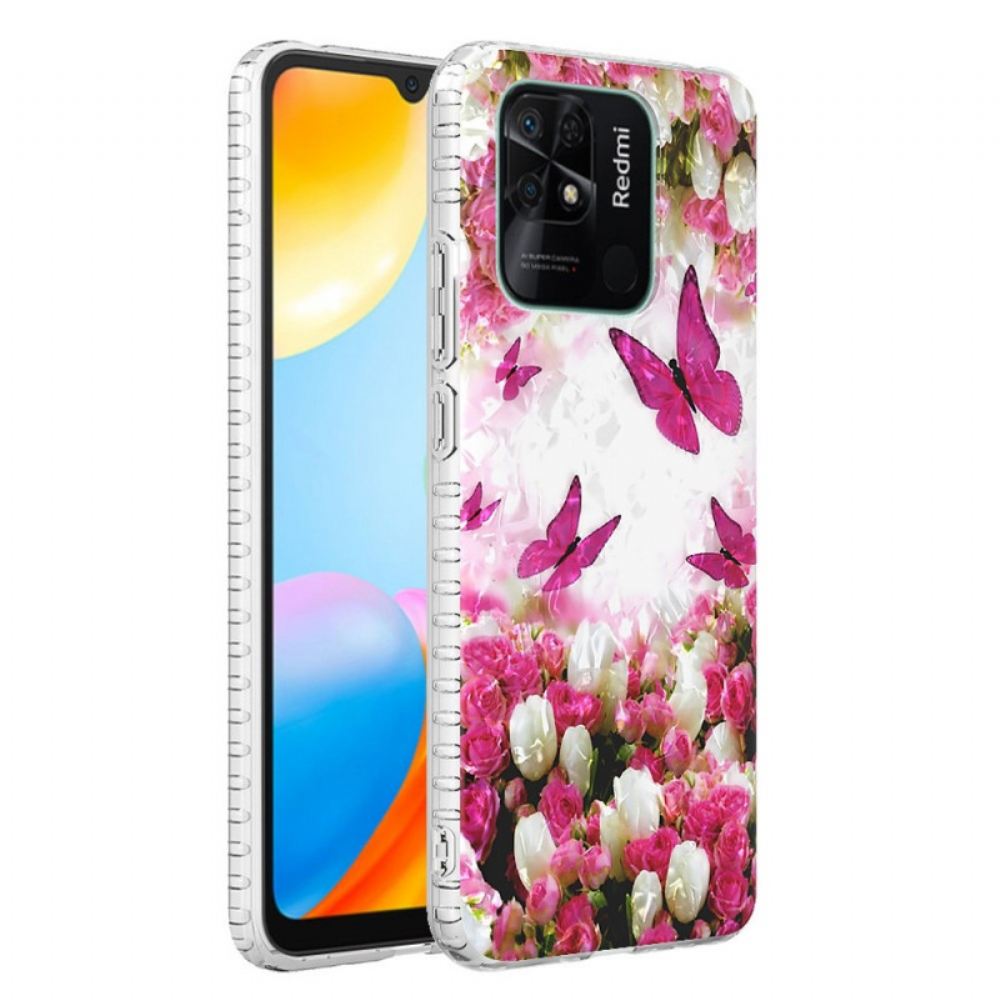 Kryt Na Xiaomi Redmi 10C Styloví Motýli