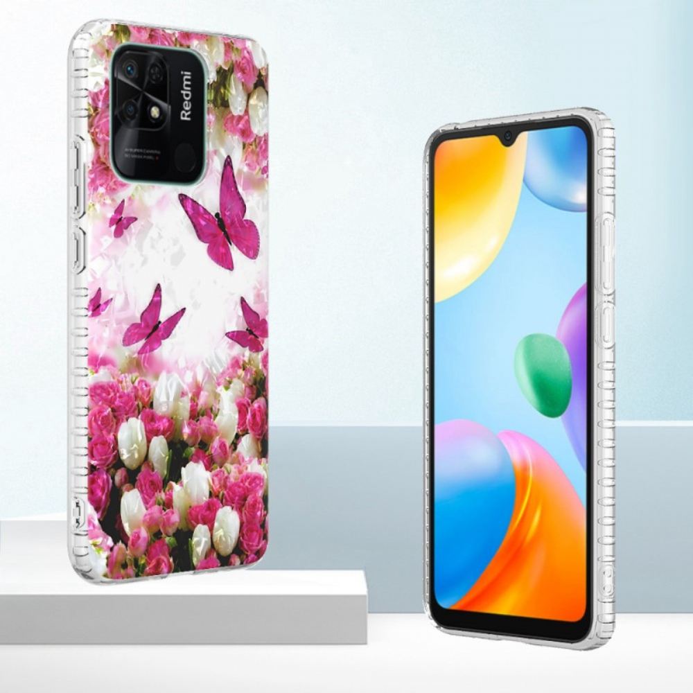 Kryt Na Xiaomi Redmi 10C Styloví Motýli
