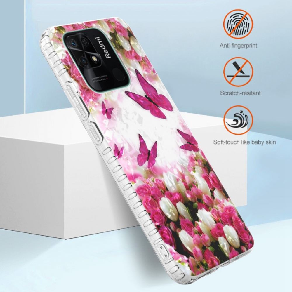 Kryt Na Xiaomi Redmi 10C Styloví Motýli