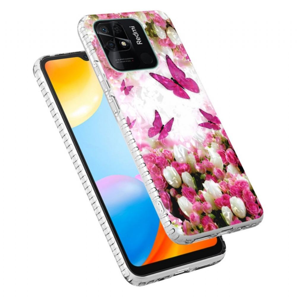 Kryt Na Xiaomi Redmi 10C Styloví Motýli