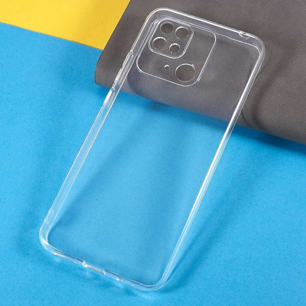 Kryt Na Xiaomi Redmi 10C Transparentní Pružný Silikon