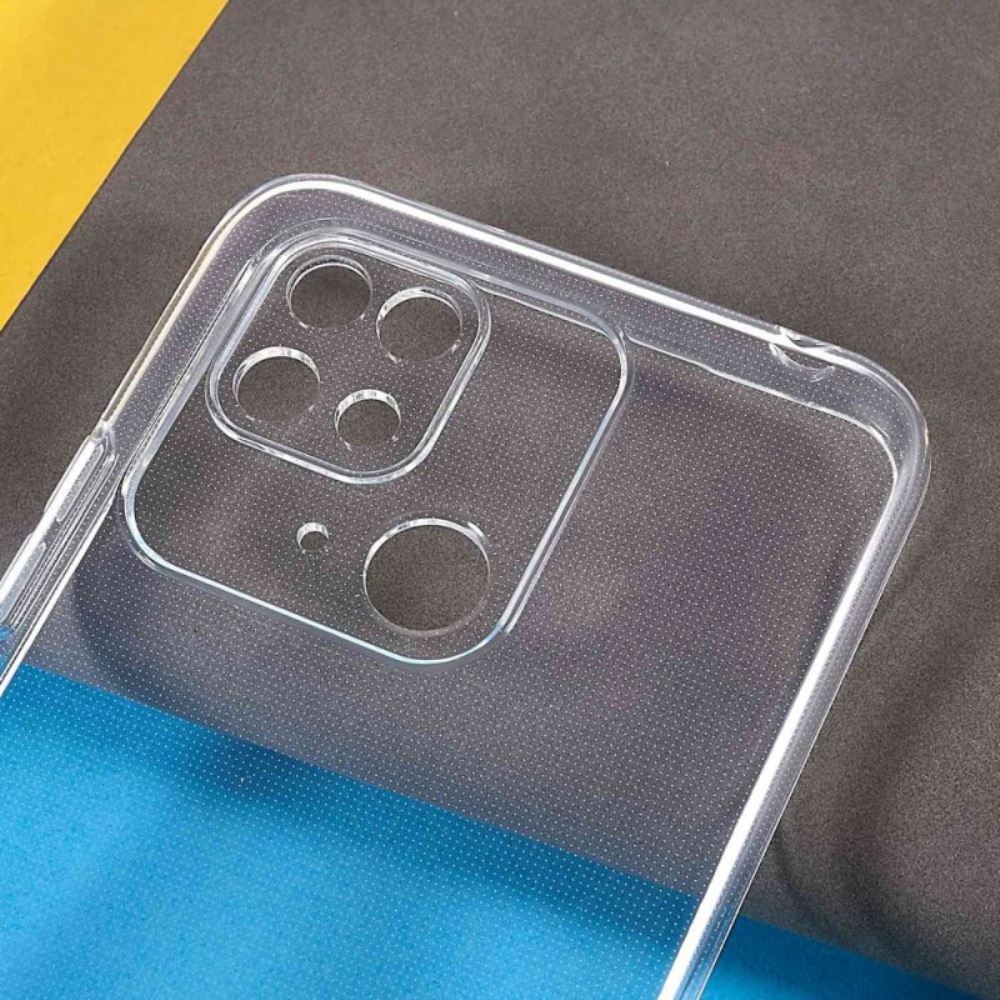 Kryt Na Xiaomi Redmi 10C Transparentní Pružný Silikon