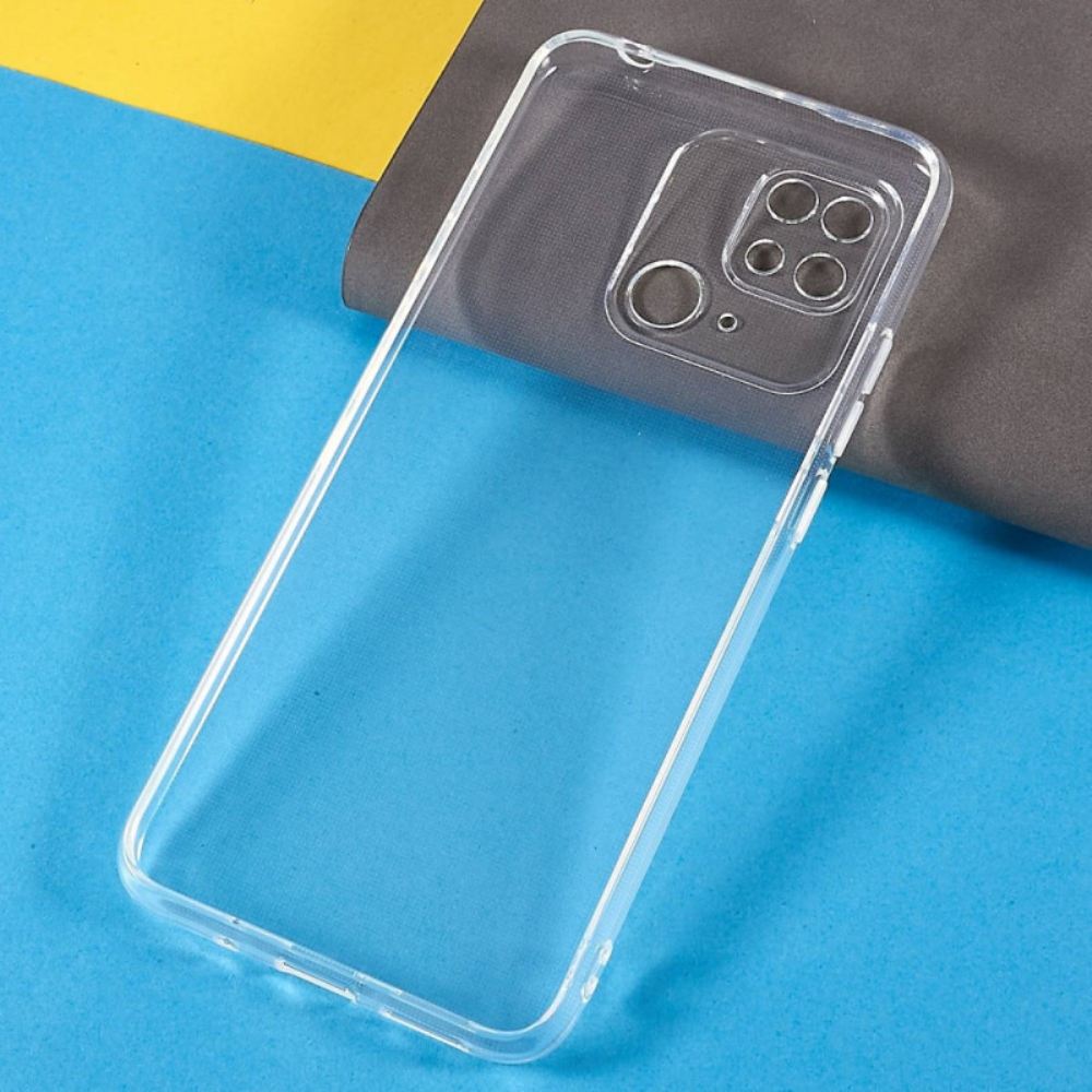 Kryt Na Xiaomi Redmi 10C Transparentní Pružný Silikon