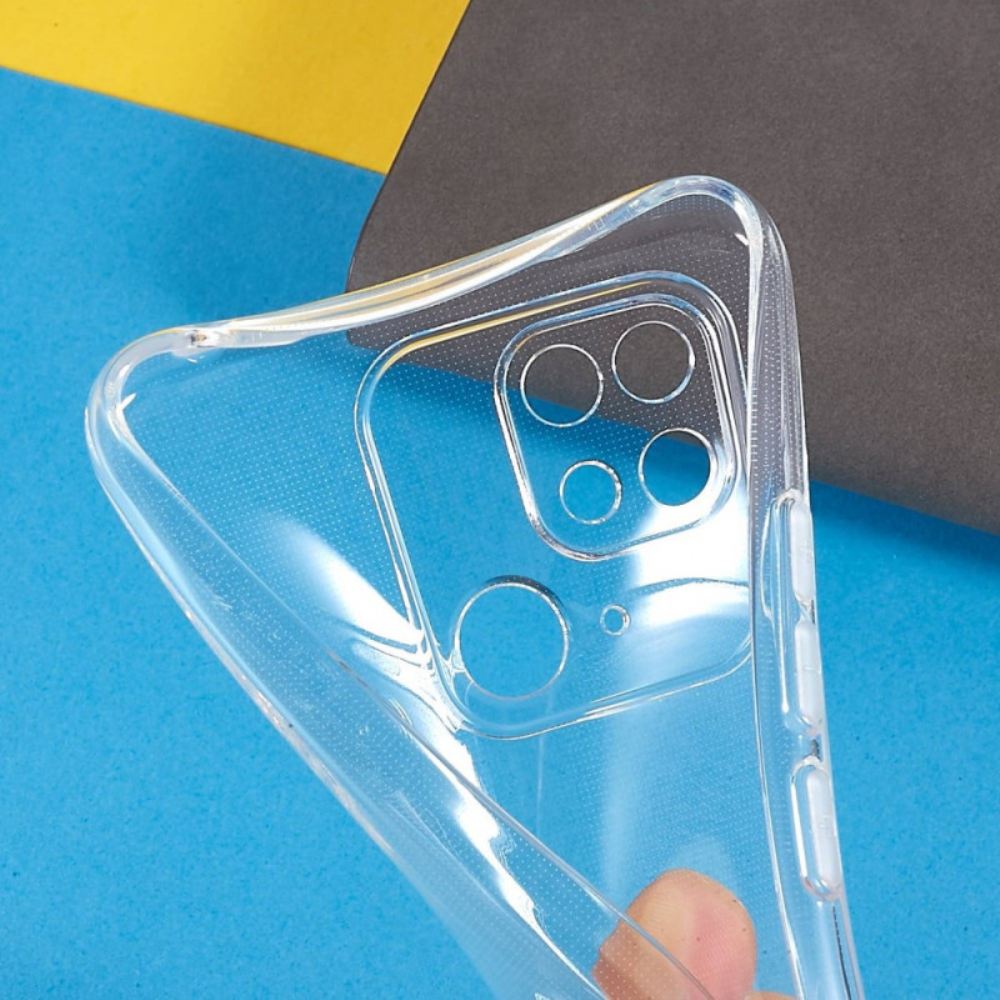 Kryt Na Xiaomi Redmi 10C Transparentní Pružný Silikon