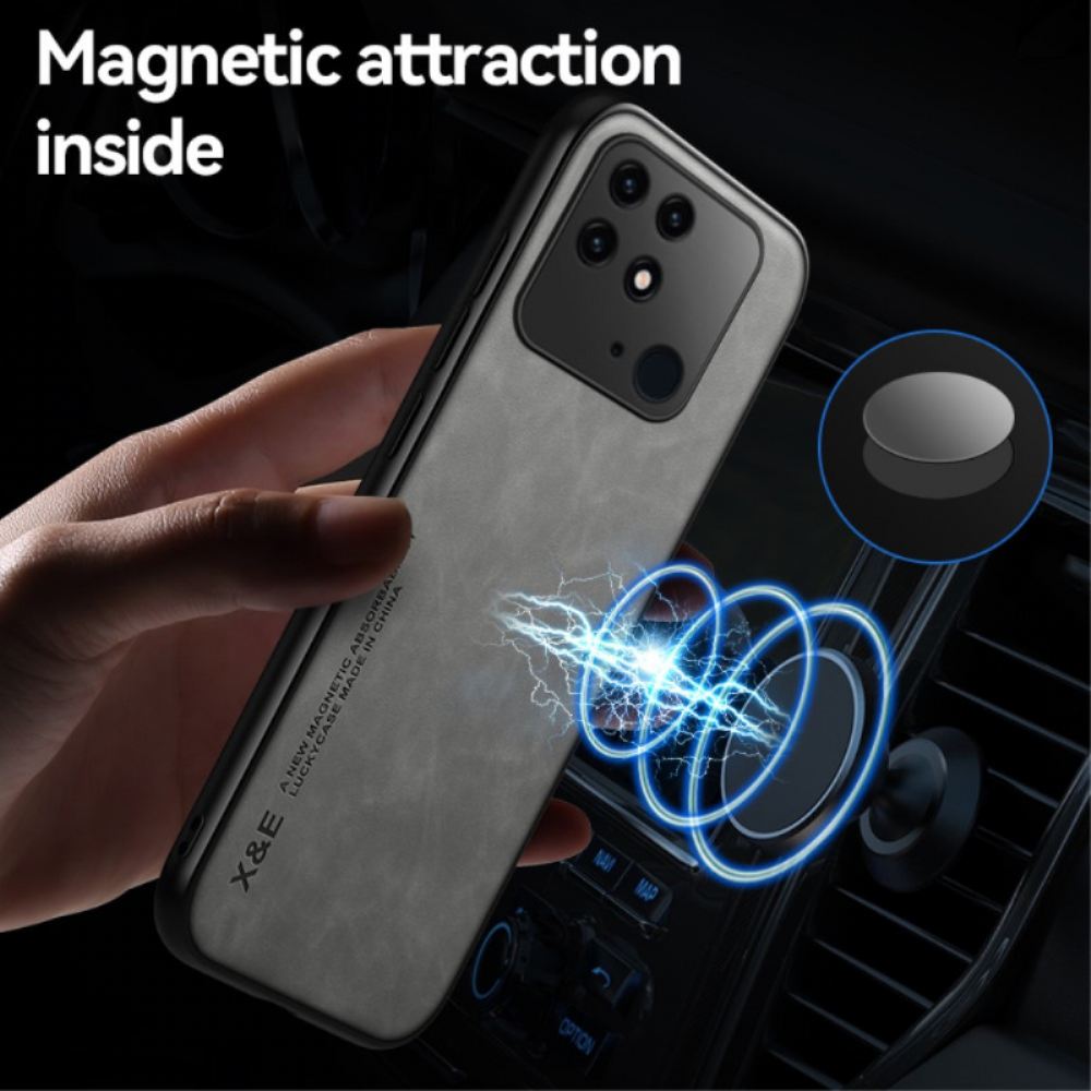 Kryty Na Mobil Na Xiaomi Redmi 10C Kůže S X&e Efektem Kůže