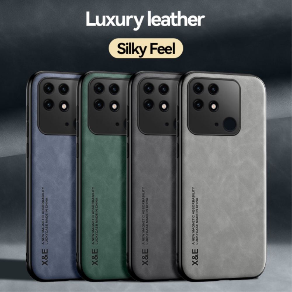 Kryty Na Mobil Na Xiaomi Redmi 10C Kůže S X&e Efektem Kůže