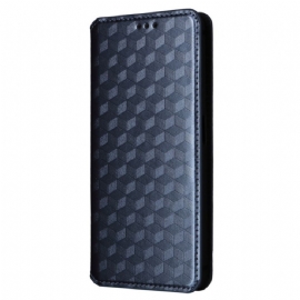 Kožené Pouzdro Folio Na Realme C67 3d Diamanty