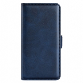 Kožený Kryt Realme C67 Dvojitá Spona