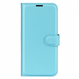 Kožený Kryt Realme C67 Umělá Kůže Lychee