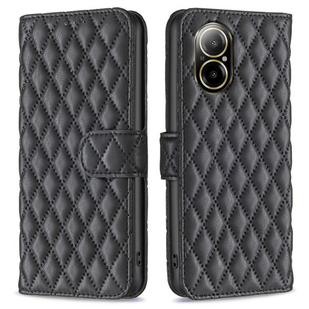 Peněženková Pouzdra Realme C67 Kryty Na Mobil Prošívané