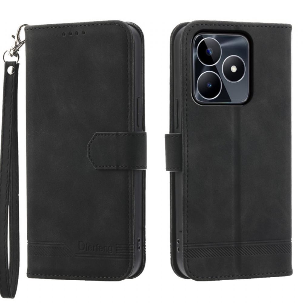 Peněženková Pouzdra Realme C53 Kryty Na Mobil Dierfeng