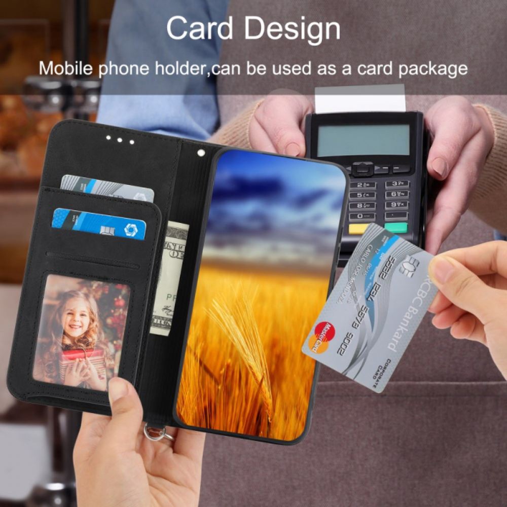 Peněženková Pouzdra Realme C53 Kryty Na Mobil Květinový Vzor S Popruhem A Ramenním Popruhem