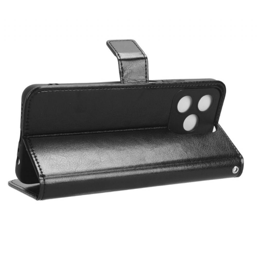 Peněženková Pouzdra Realme C53 Kryty Na Mobil Okázalá Umělá Kůže